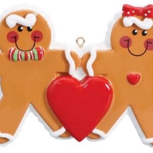 Gingerbread Love Christmas Ornament