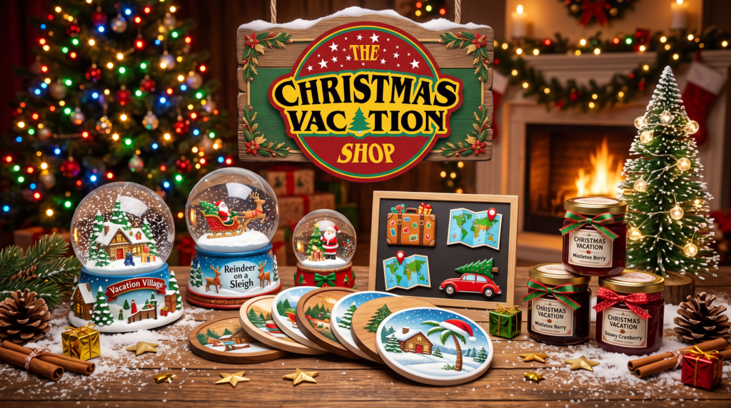 Christmas Vacation Shop Souvenirs